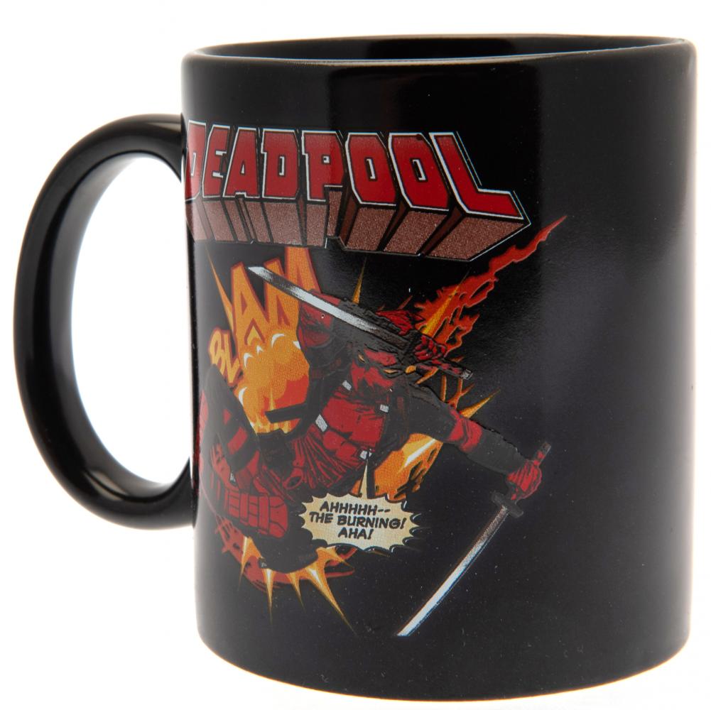 Deadpool Mug & Coaster Set - Officially licensed merchandise.