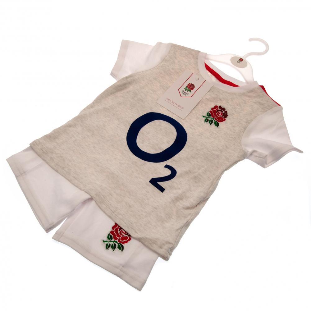 England RFU Shirt & Short Set 9/12 mths GR
