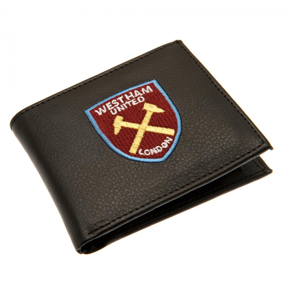 West Ham United FC Embroidered Wallet - Officially licensed merchandise.