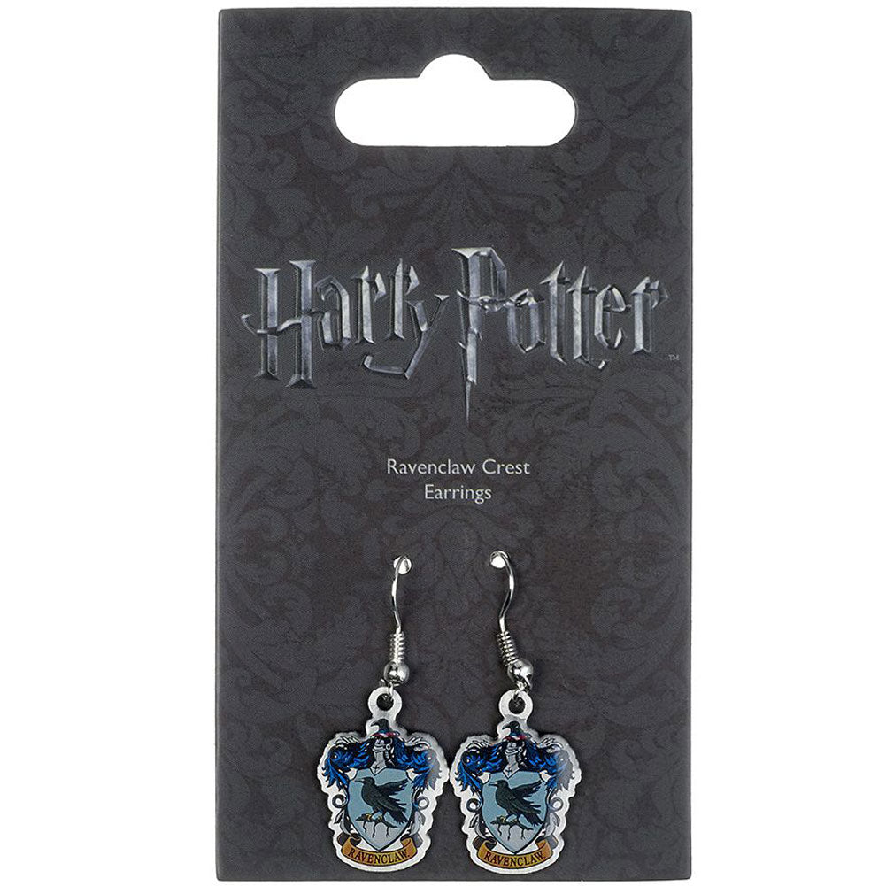 Harry Potter Silver Plated Earrings Ravenclaw - Officially licensed merchandise.