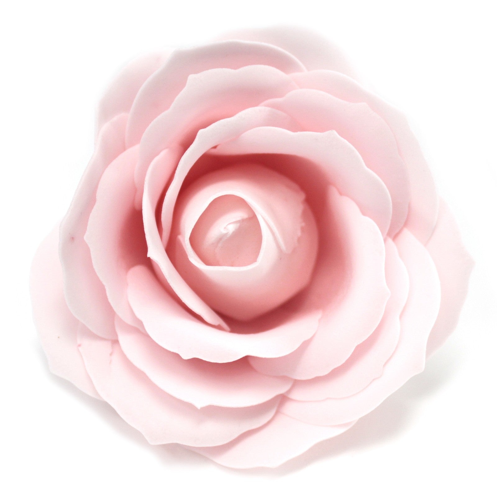 Craft Soap Flowers - Lrg Rose - Pink x 10 pcs