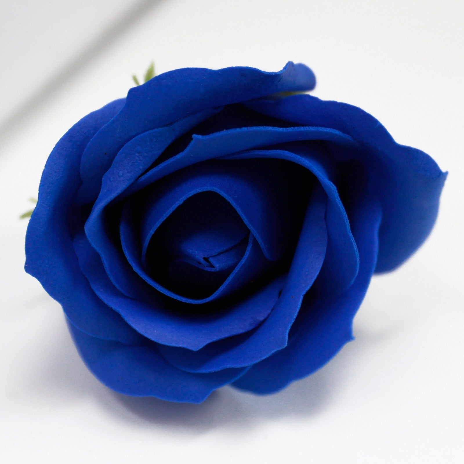 Craft Soap Flowers - Med Rose - Royal Blue x 10 pcs