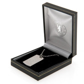 Chelsea FC Engraved Stainless Steel Dog Tag & Chain