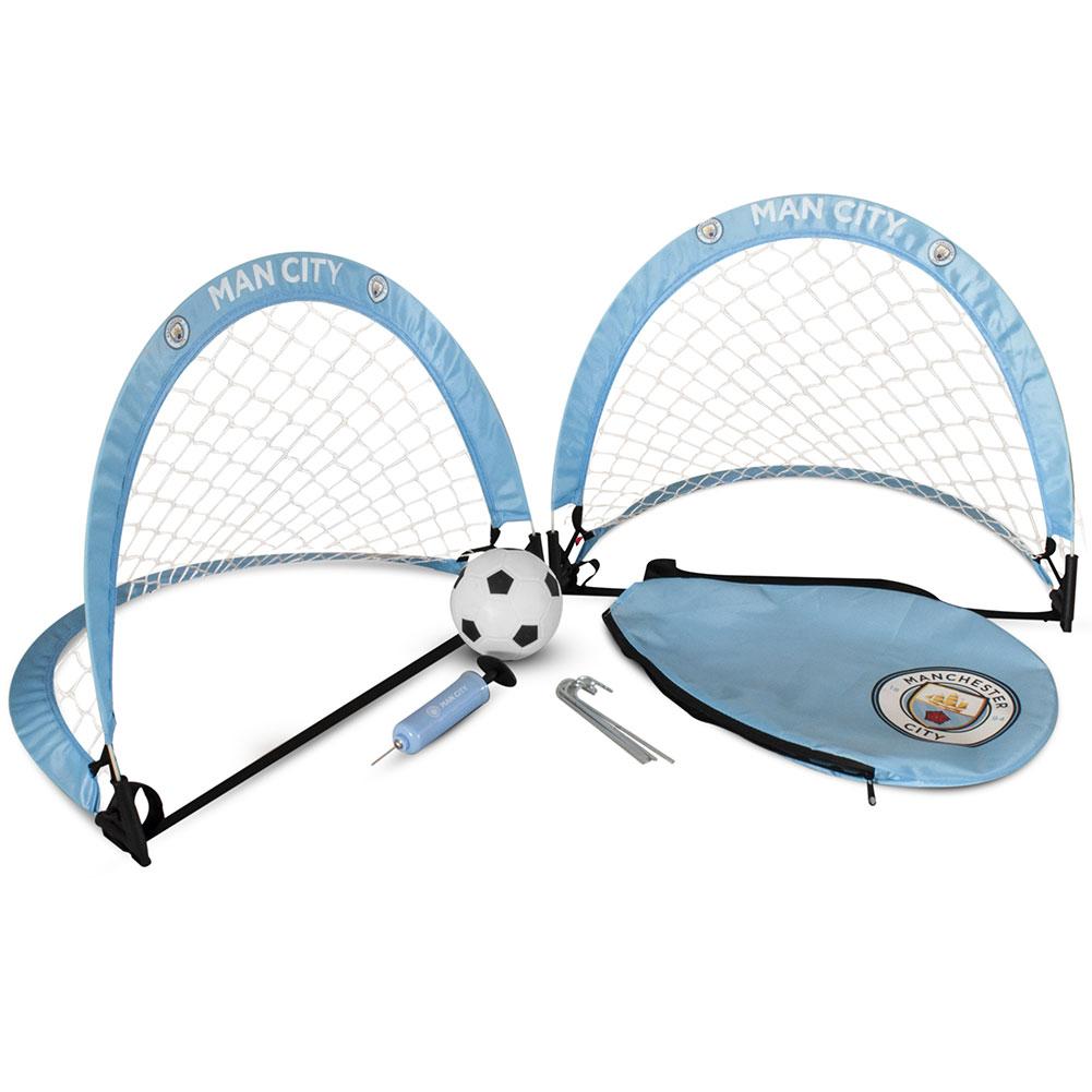Manchester City FC Skill Goal Set - Officially licensed merchandise.