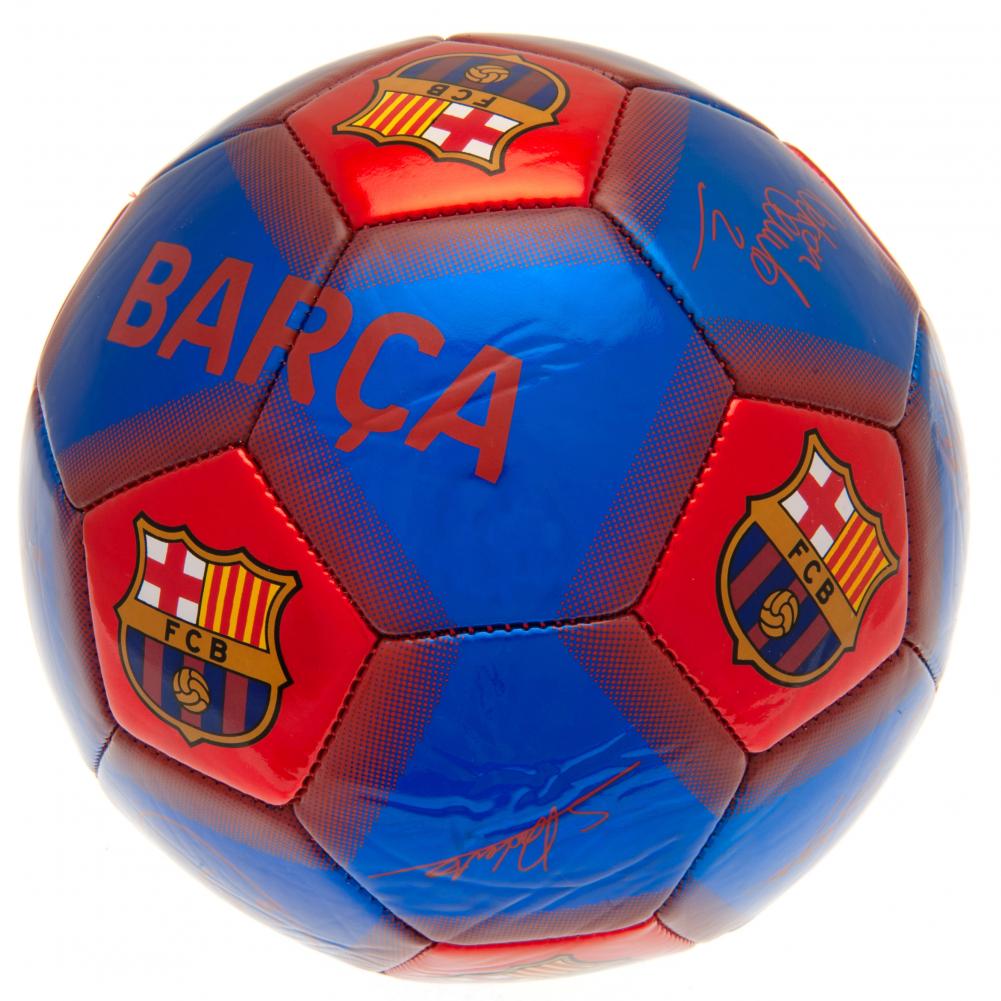 FC Barcelona Football Signature - Officially licensed merchandise.