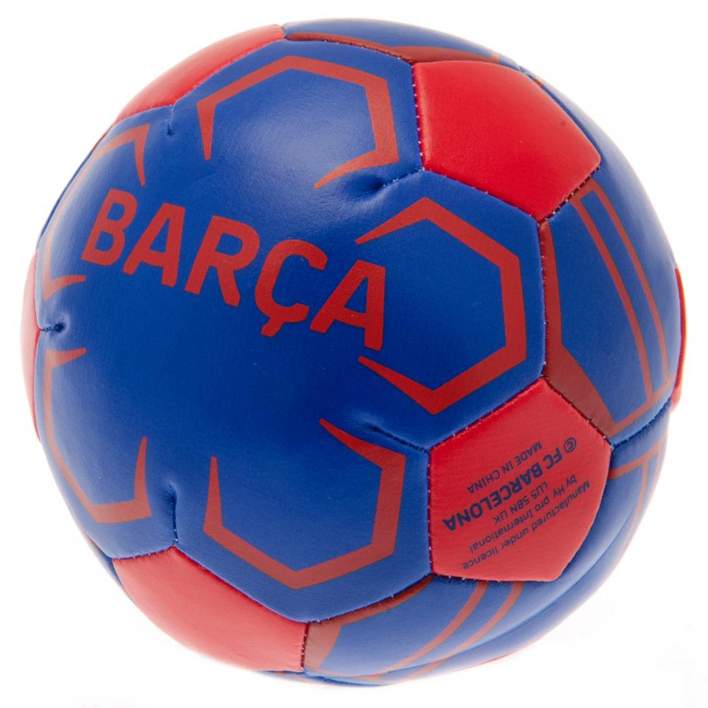 FC Barcelona 4 inch Soft Ball - Officially licensed merchandise.