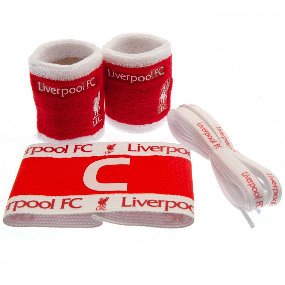 Liverpool FC Accessories Set - Officially licensed merchandise.