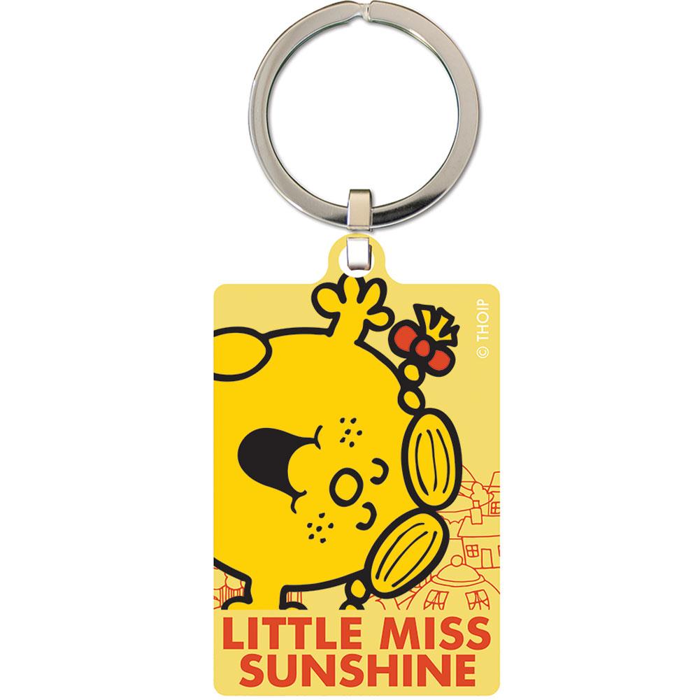 Little Miss Sunshine Metal Keyring - Officially licensed merchandise.