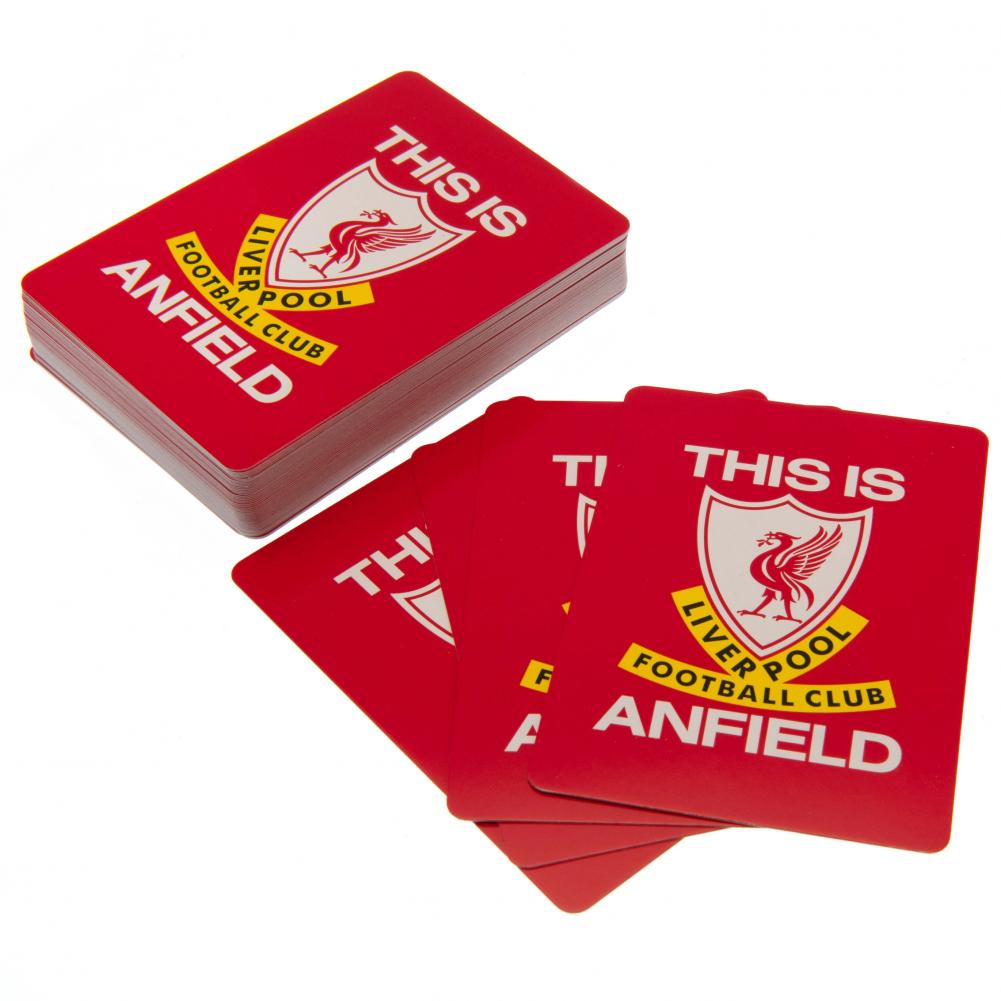 Liverpool FC Playing Cards TIA - Officially licensed merchandise.