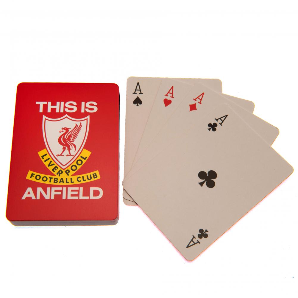 Liverpool FC Playing Cards TIA - Officially licensed merchandise.