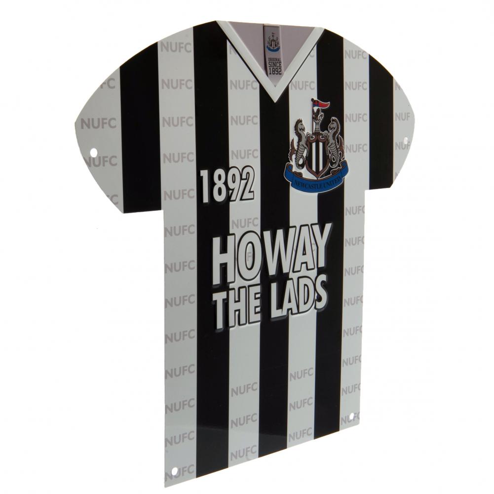 Newcastle United FC Metal Shirt Sign - Signs