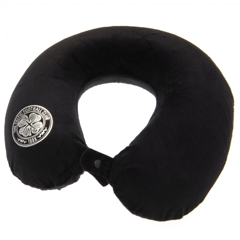 Celtic FC Luxury Travel Pillow - Officially licensed merchandise.