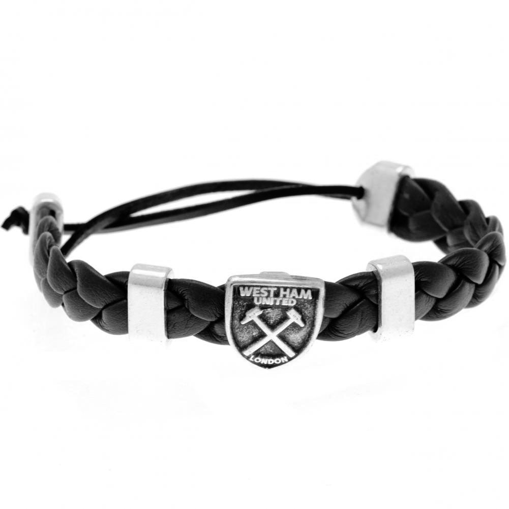 West Ham United FC PU Slider Bracelet - Bracelets & Charms