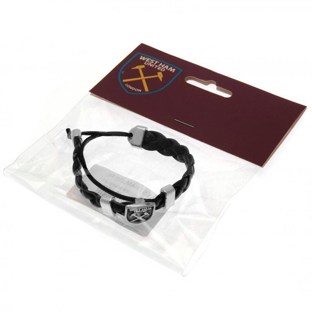 West Ham United FC PU Slider Bracelet - Bracelets & Charms