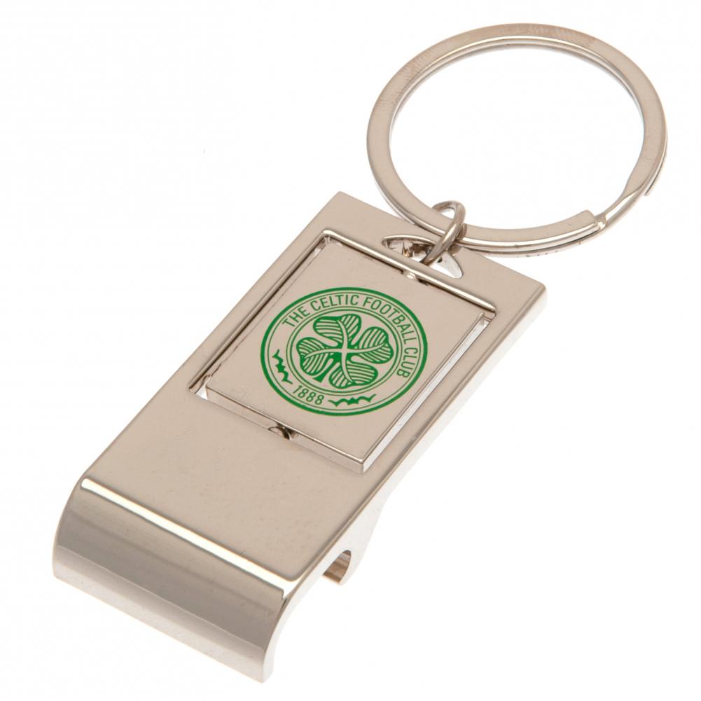 Celtic FC Executive Bottle Opener Keyring - Officially licensed merchandise.