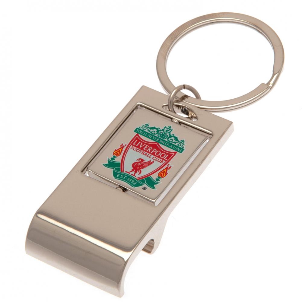 Liverpool FC Executive Bottle Opener Keyring - Officially licensed merchandise.