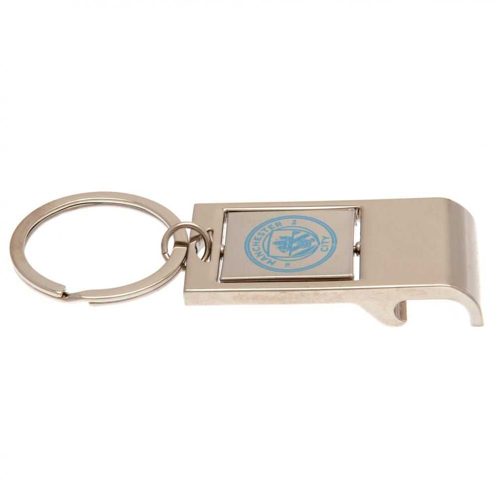 Manchester City FC Executive Bottle Opener Keyring - Officially licensed merchandise.