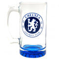 Chelsea FC Stein Glass Tankard - Officially licensed merchandise.