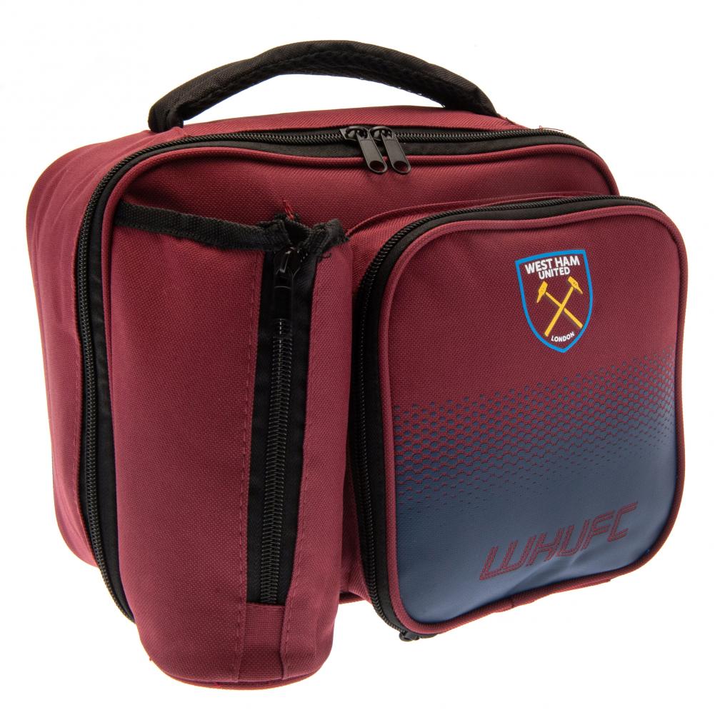 West Ham United FC Fade Lunch Bag - Officially licensed merchandise.
