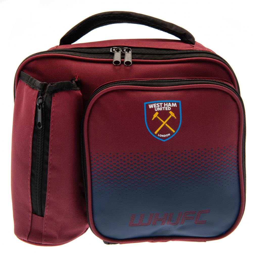 West Ham United FC Fade Lunch Bag - Officially licensed merchandise.