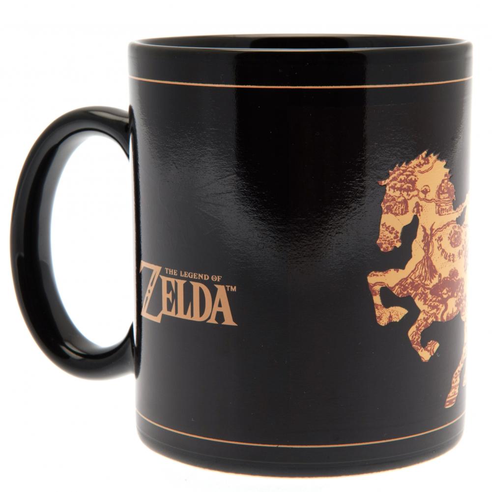 The Legend Of Zelda Heat Changing Mug Map - Officially licensed merchandise.