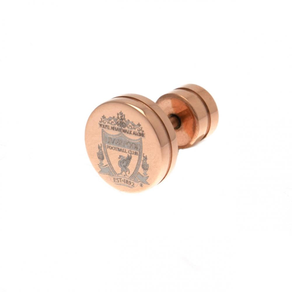 Liverpool FC Rose Gold Plated Earrings