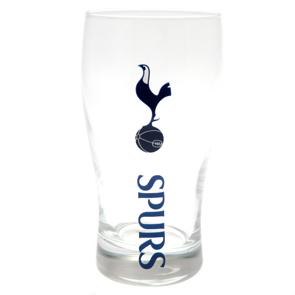 Tottenham Hotspur FC Tulip Pint Glass - Officially licensed merchandise.