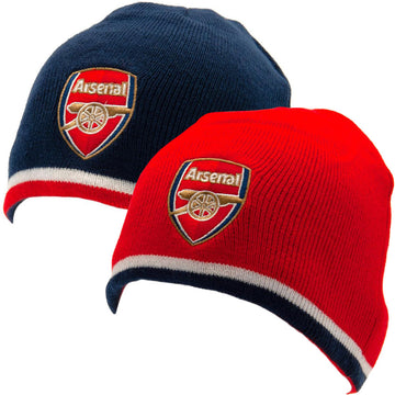 Arsenal FC Reversible Beanie - Officially licensed merchandise.