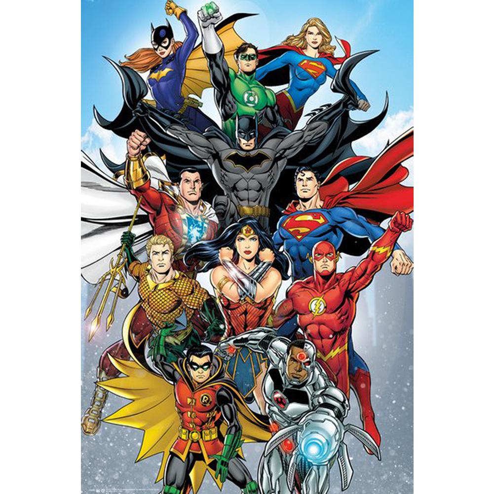 DC Comics Poster Rebirth 249 - Officially licensed merchandise.