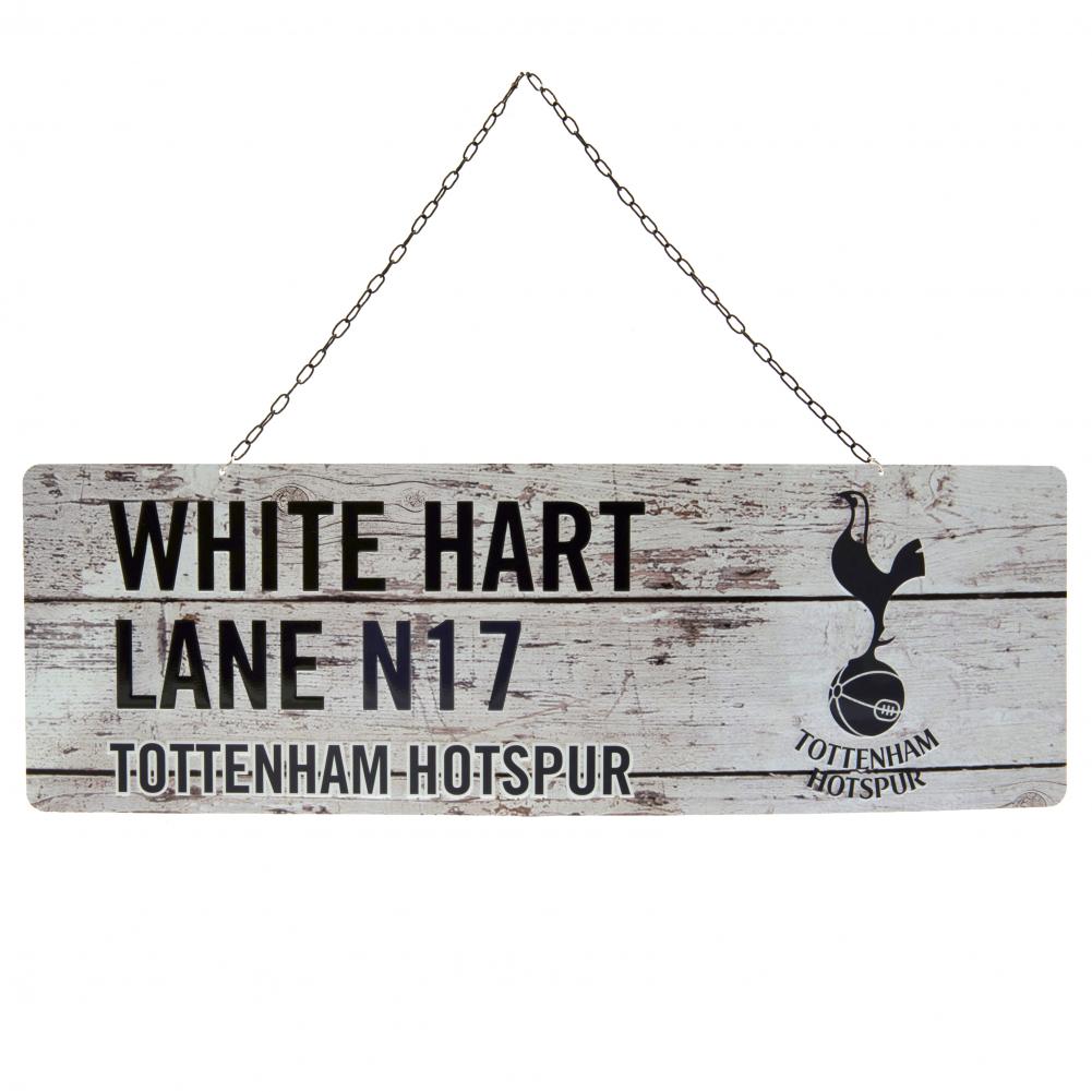 Tottenham Hotspur FC Rustic Garden Sign - Officially licensed merchandise.