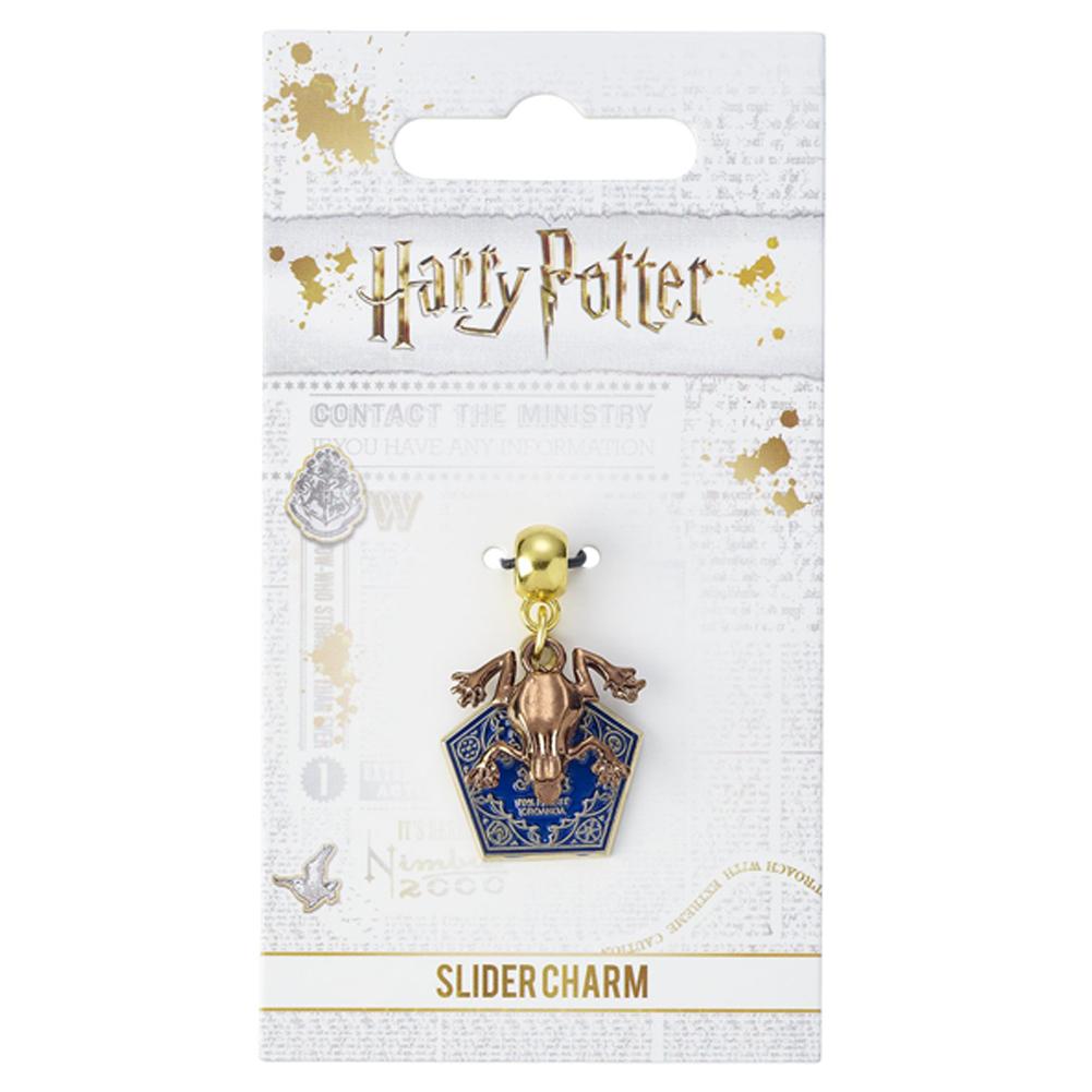 Harry Potter Gold Plated Charm Chocolate Frog - Officially licensed merchandise.