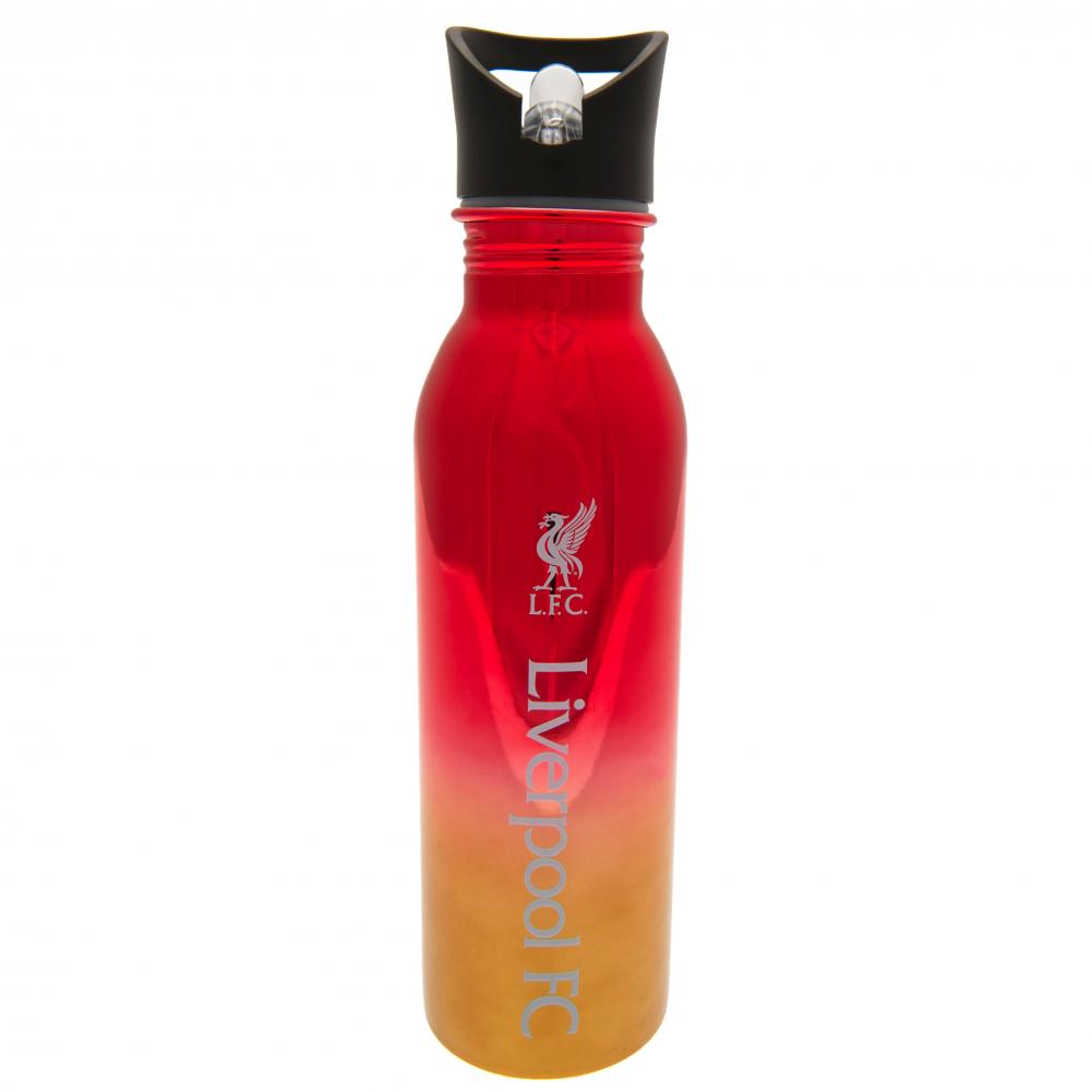 Liverpool FC UV Metallic Drinks Bottle - Officially licensed merchandise.