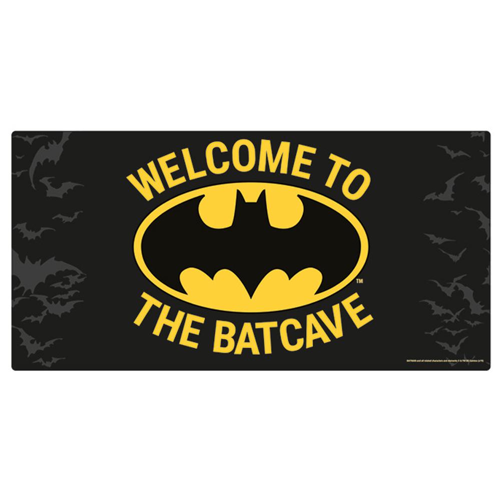 Batman Metal Wall Sign Batcave - Officially licensed merchandise.
