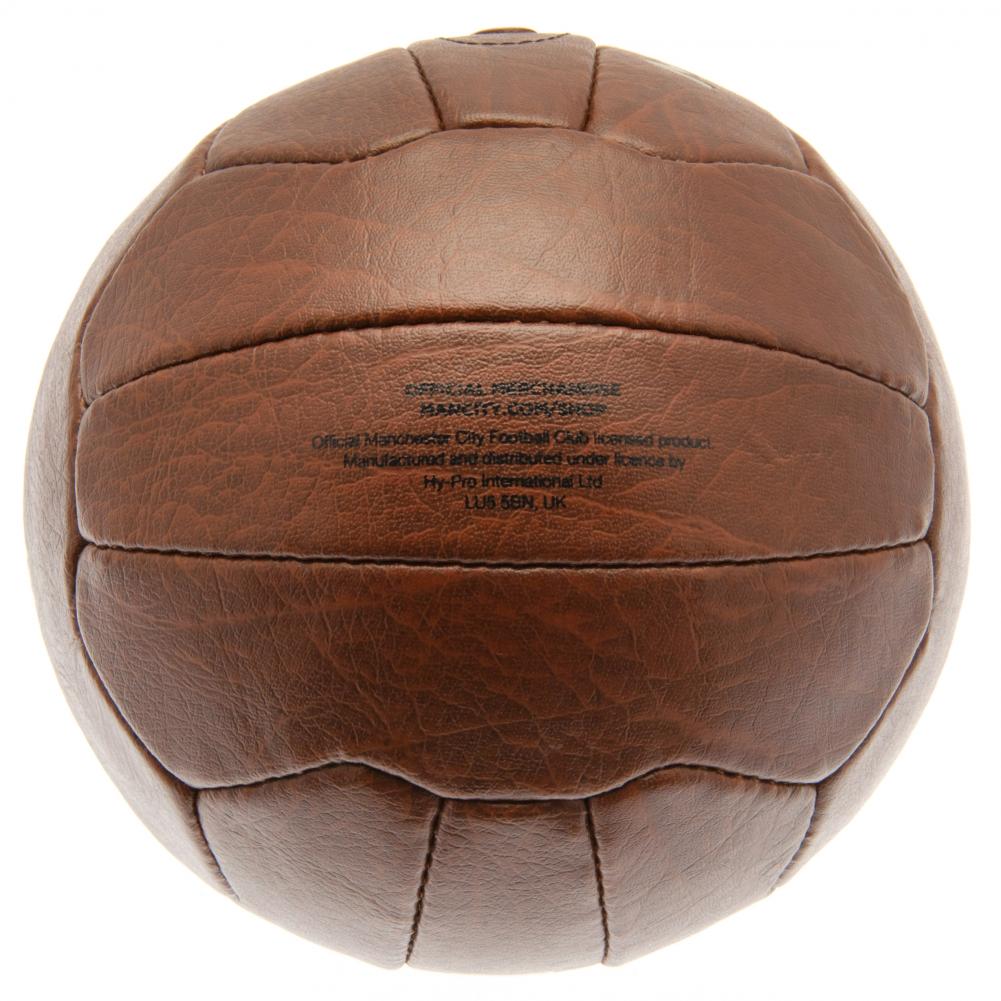 Manchester City FC Faux Leather Football - Footballs