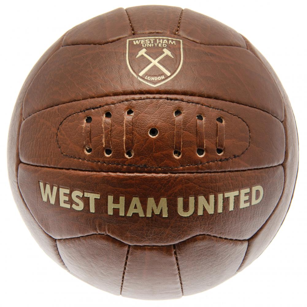 West Ham United FC Faux Leather Football - Footballs