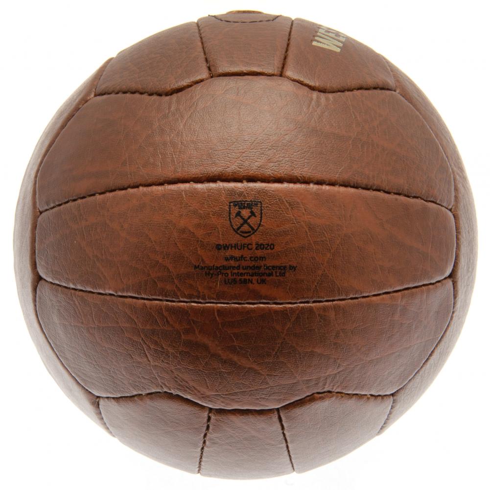 West Ham United FC Faux Leather Football - Footballs