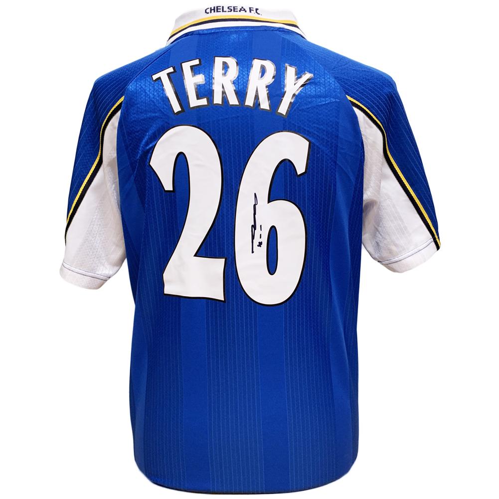 Chelsea FC Terry Signed Shirt - Officially licensed merchandise.