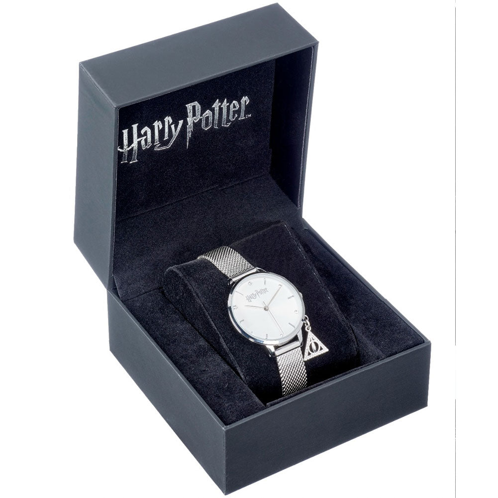 Harry Potter Crystal Charm Watch Deathly Hallows - Officially licensed merchandise.