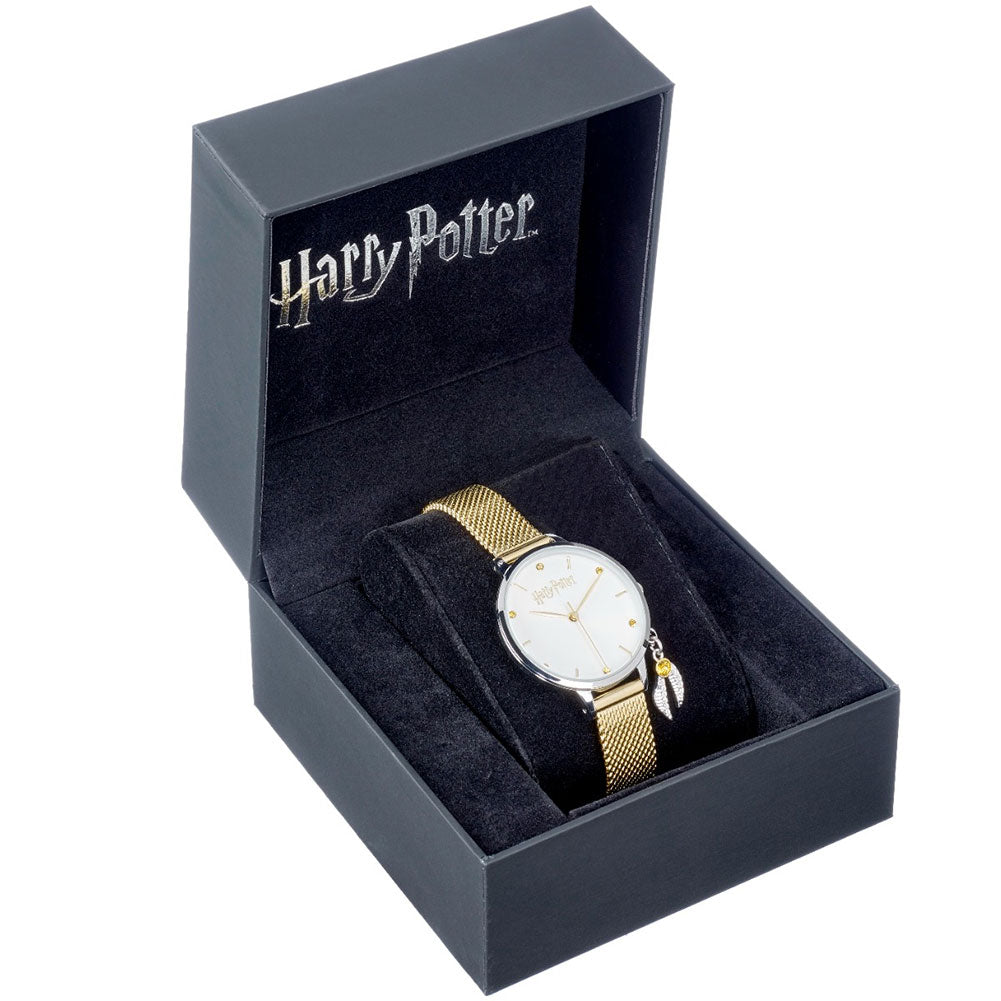 Harry Potter Crystal Charm Watch Golden Snitch - Officially licensed merchandise.