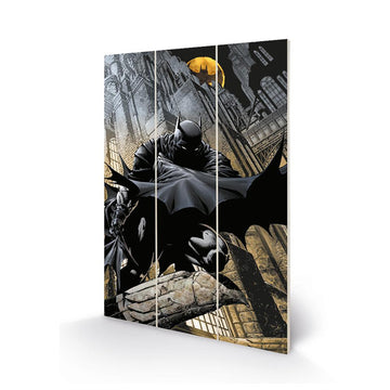 Batman Wood Print - Officially licensed merchandise.