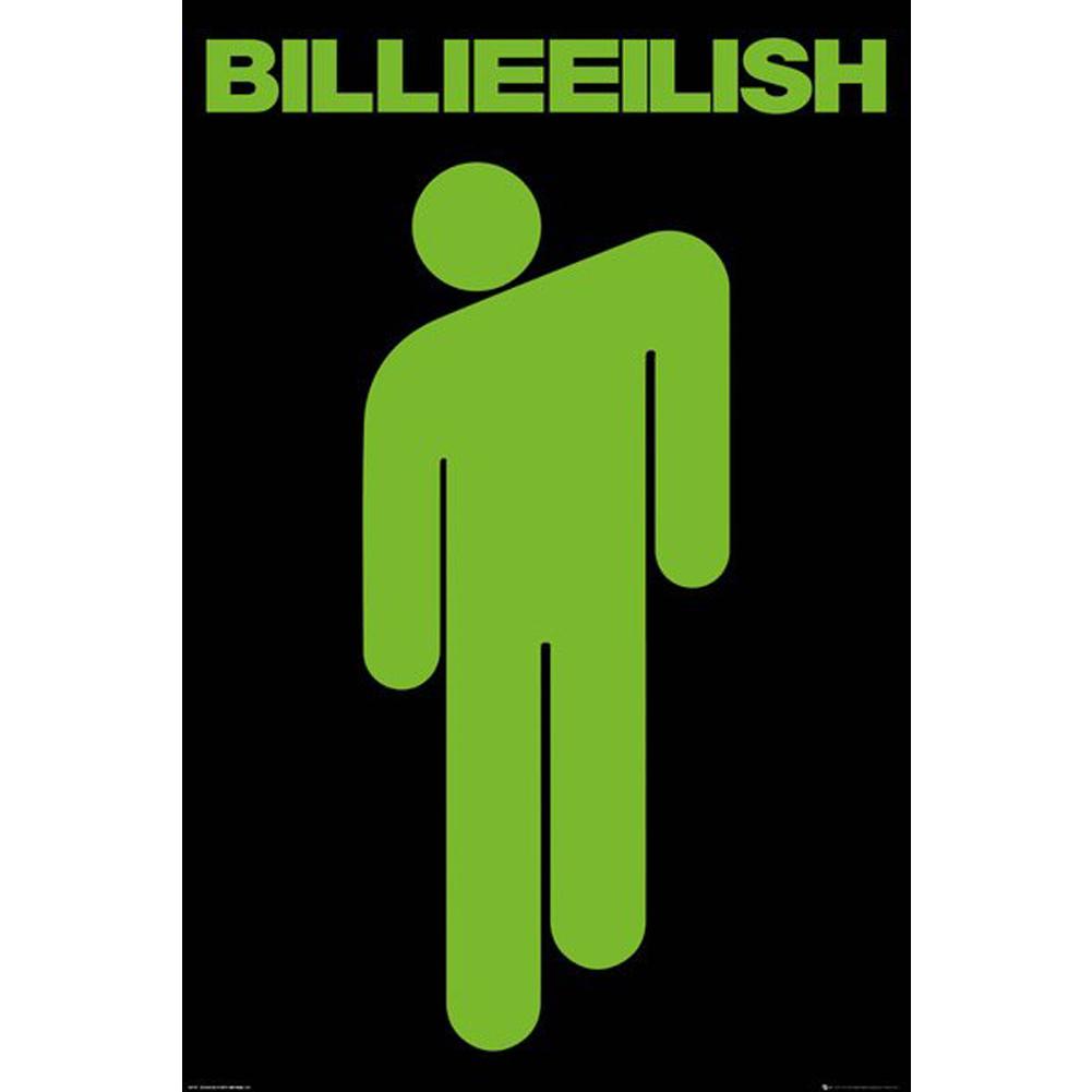 Billie Eilish Poster Stickman 240 - Officially licensed merchandise.