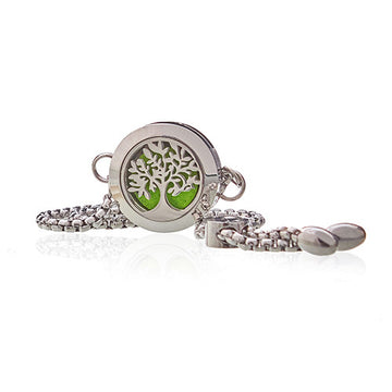 Aromatherapy Jewellery Chain Bracelet - Tree of Life - 20mm