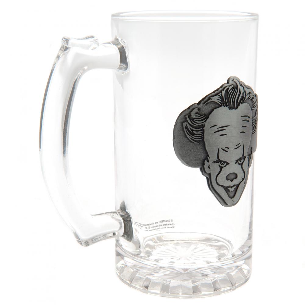 IT Glass Tankard - Officially licensed merchandise.