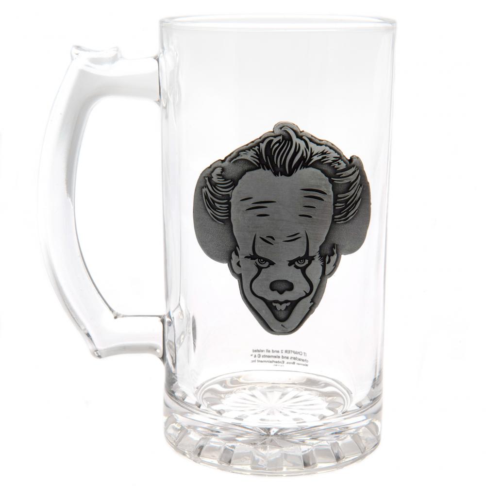 IT Glass Tankard - Officially licensed merchandise.