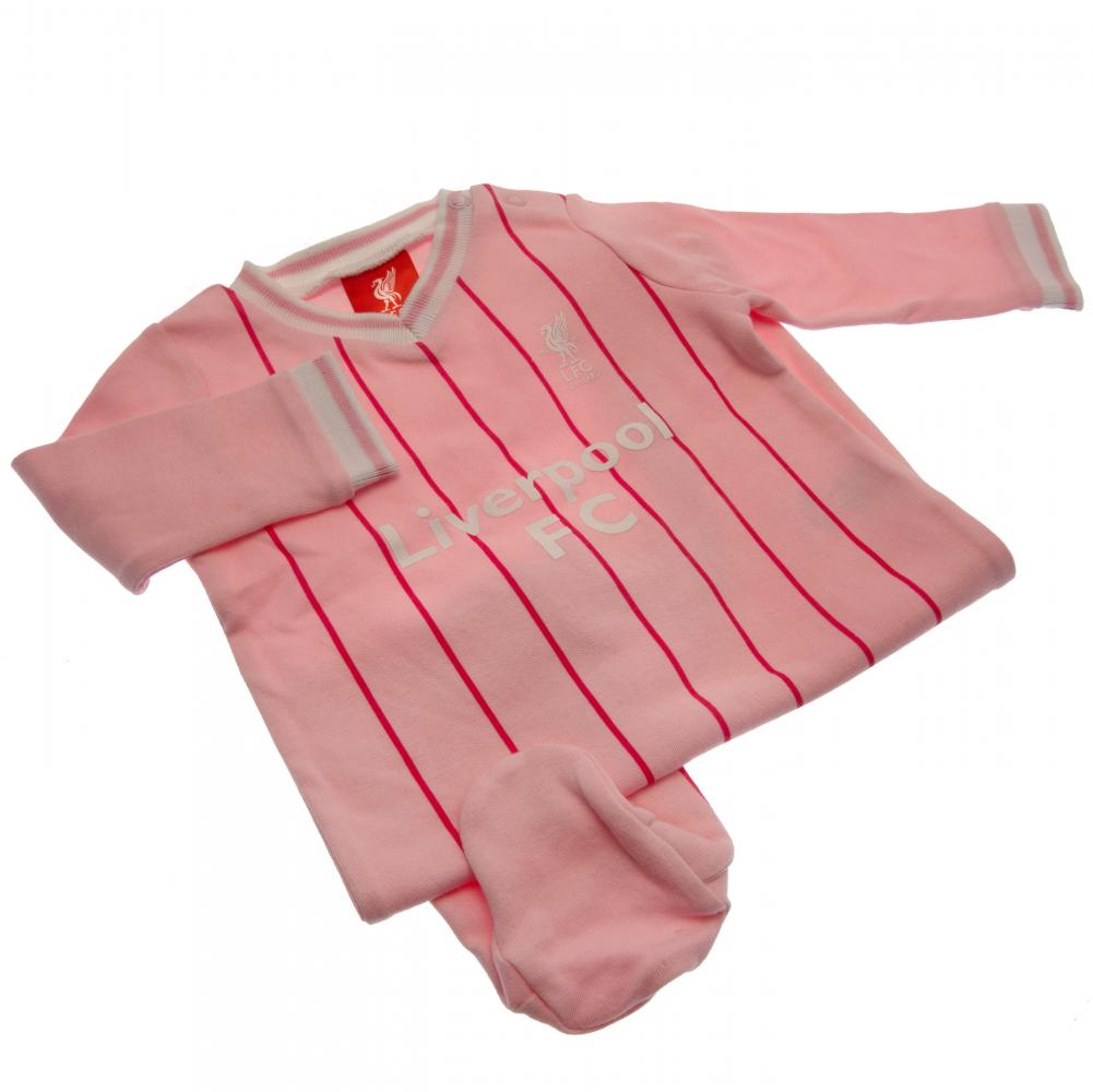 Liverpool FC Sleepsuit 6/9 mths PK - Officially licensed merchandise.