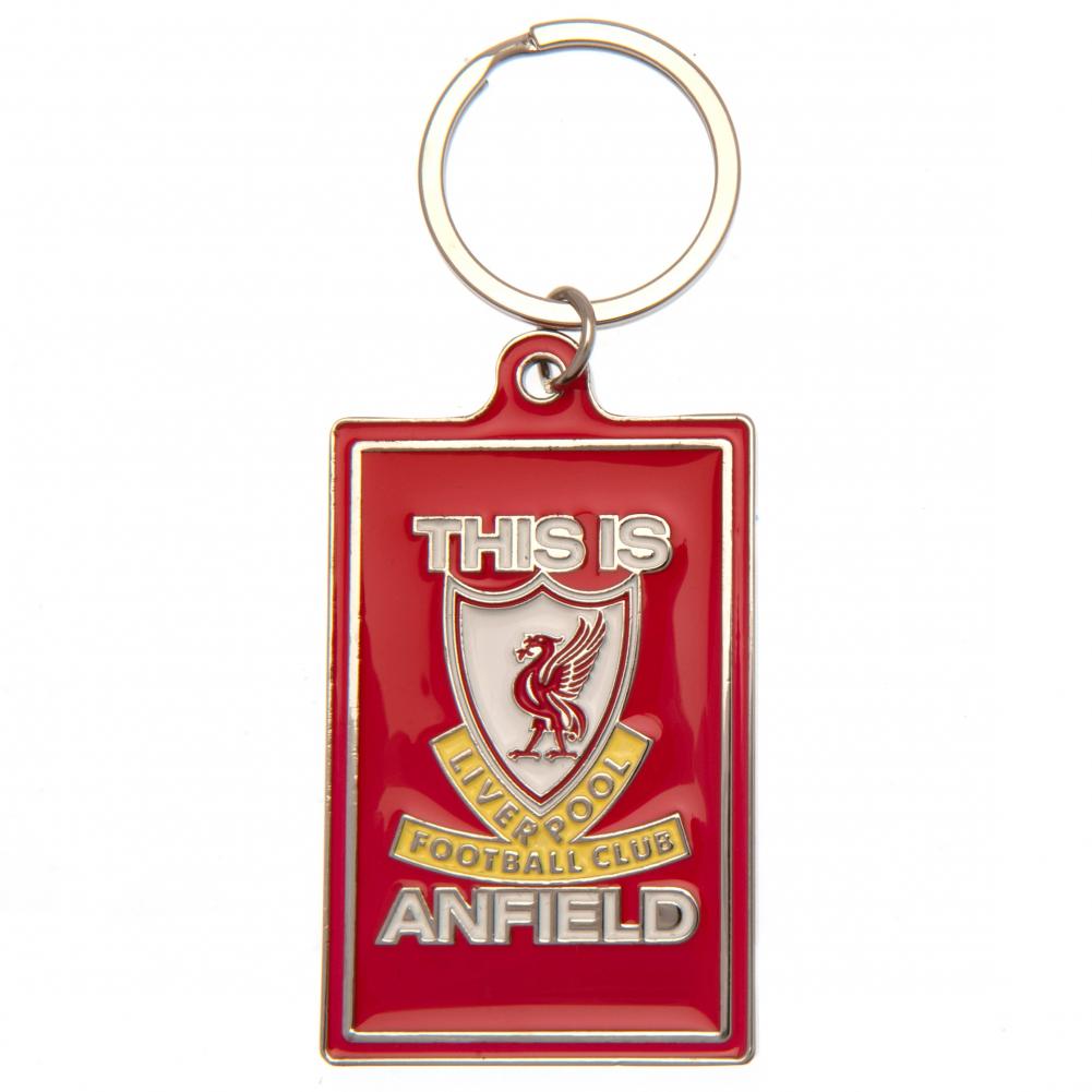Liverpool FC Deluxe Keyring TIA - Officially licensed merchandise.