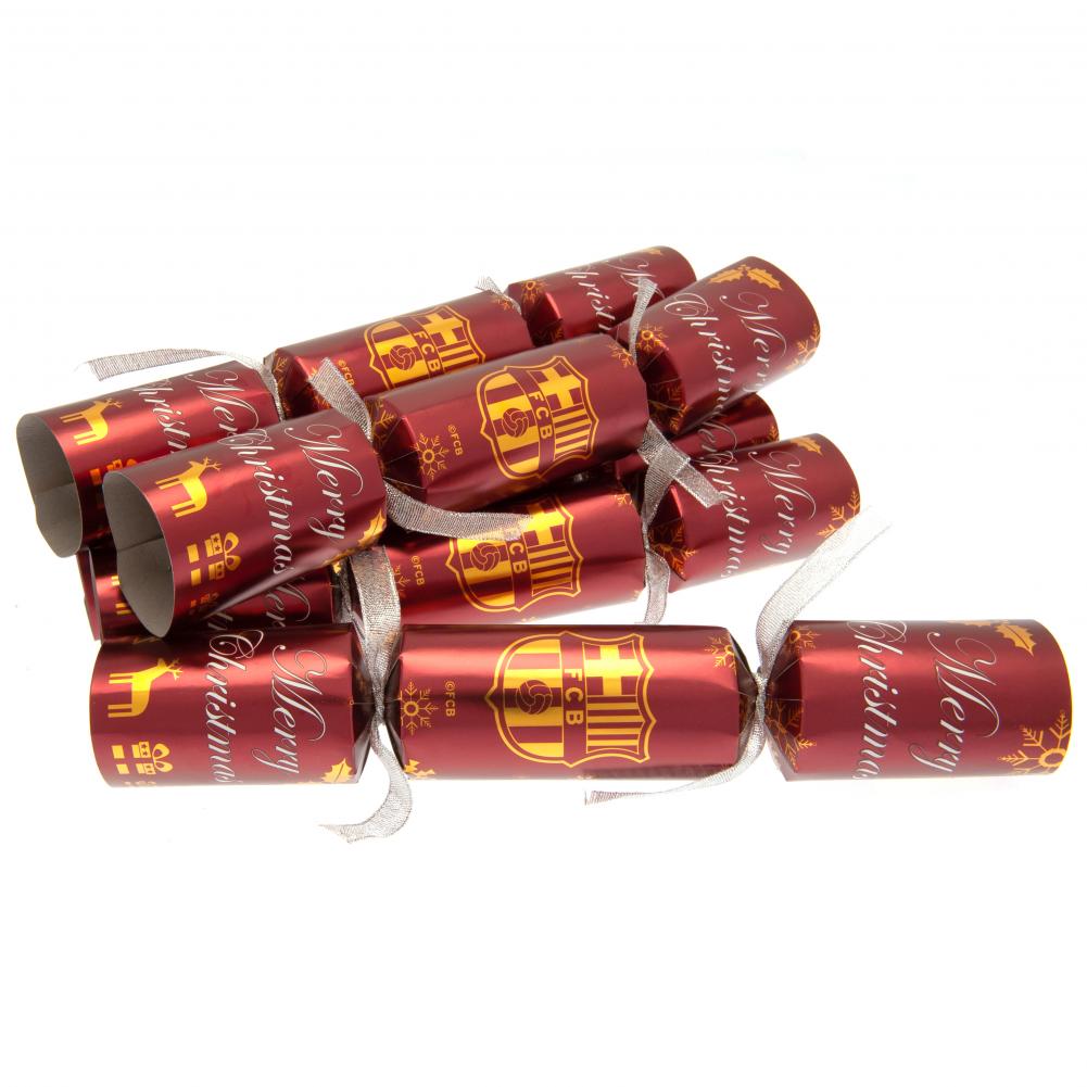 FC Barcelona Christmas Crackers - Officially licensed merchandise.