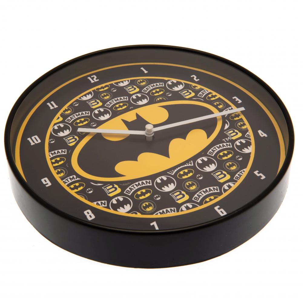Batman Wall Clock - Officially licensed merchandise.