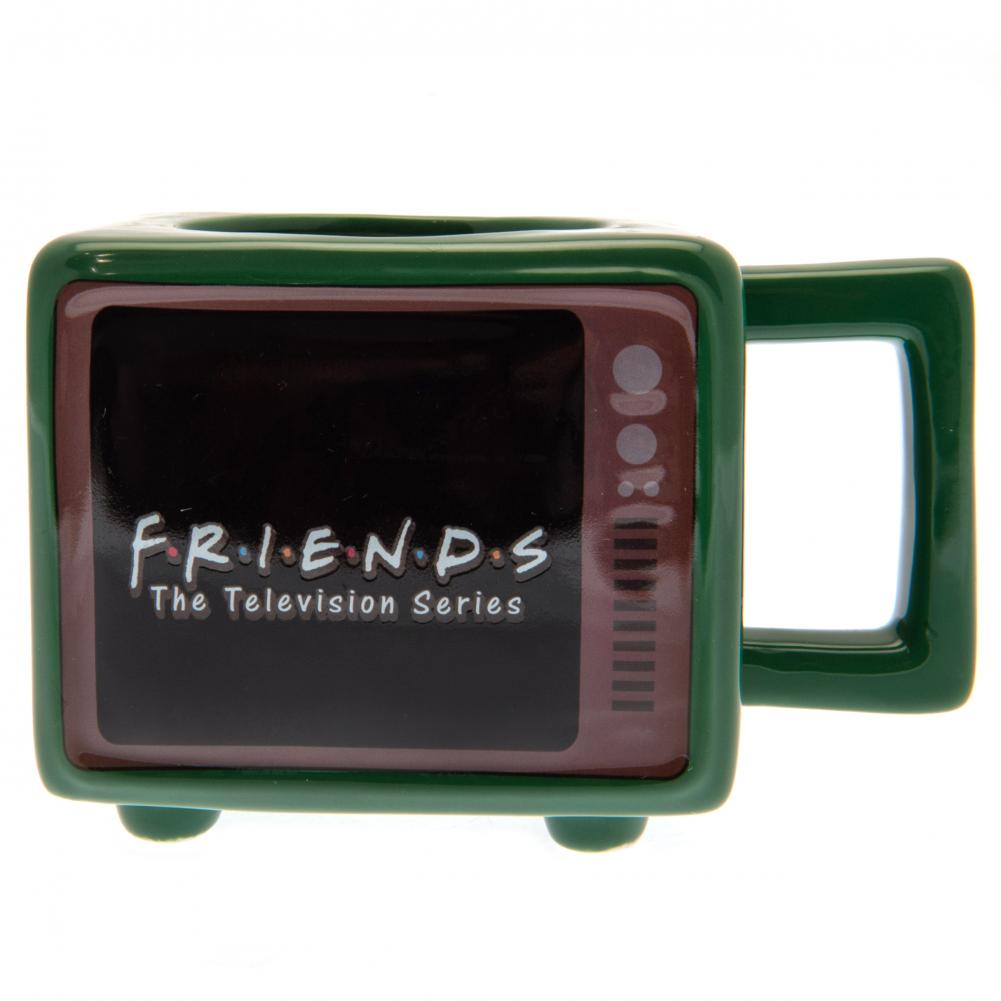 Friends Retro TV Heat Changing 3D Mug - Officially licensed merchandise.