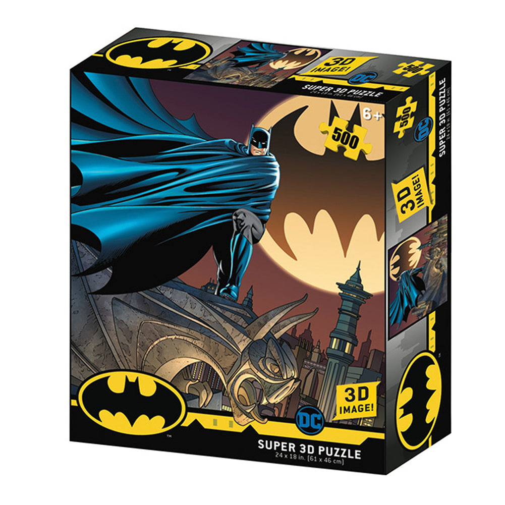Batman 3D Image Puzzle 500pc Signal - Officially licensed merchandise.